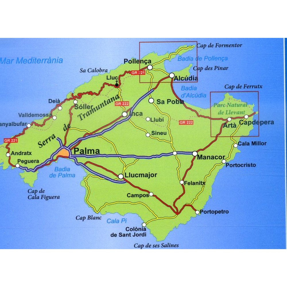 Mallorca Nord: Formentor, Pinar, Ferrutx